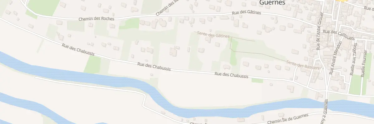 Plan du 36 Rue des Chabussis à Guernes