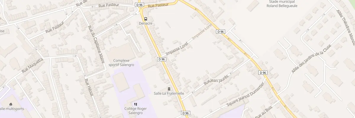 Plan du 64 Rue de la Colonne à Saint-Martin-Boulogne