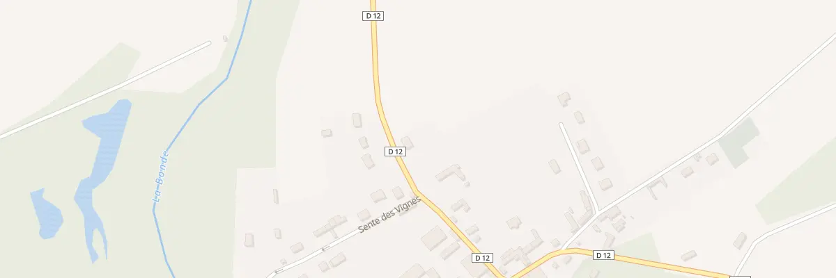 Plan du 1B Rue Grande à Chauvincourt-Provemont