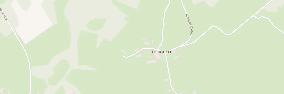 Plan du 5119 Le Boutit à Caniac-du-Causse