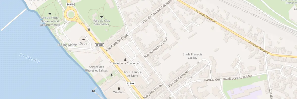 Plan du 5 Rue du Docteur Roux à Étaples