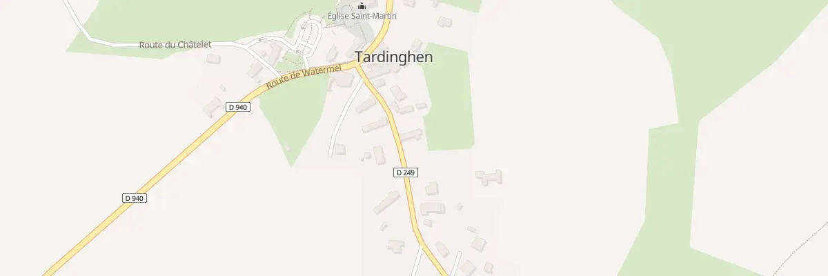 Plan du 77 Rte d’Ausques à Tardinghen