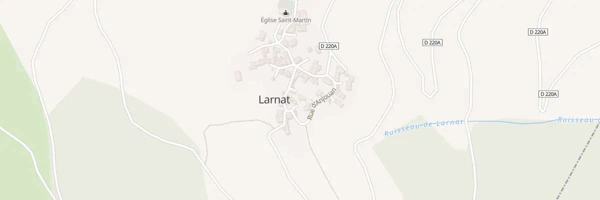 Plan du 5 Le Village à Larnat