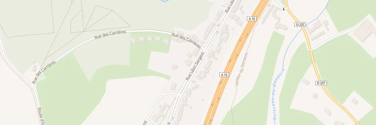 Plan du 40 Rue Leon Sergent à Wimille