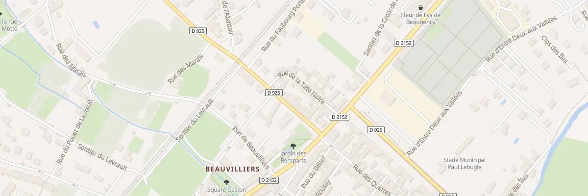 Plan du 8 Rue de Chateaudun à Beaugency