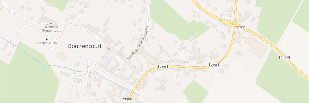 Plan du 16 Rue d’Abbeville à Bouttencourt