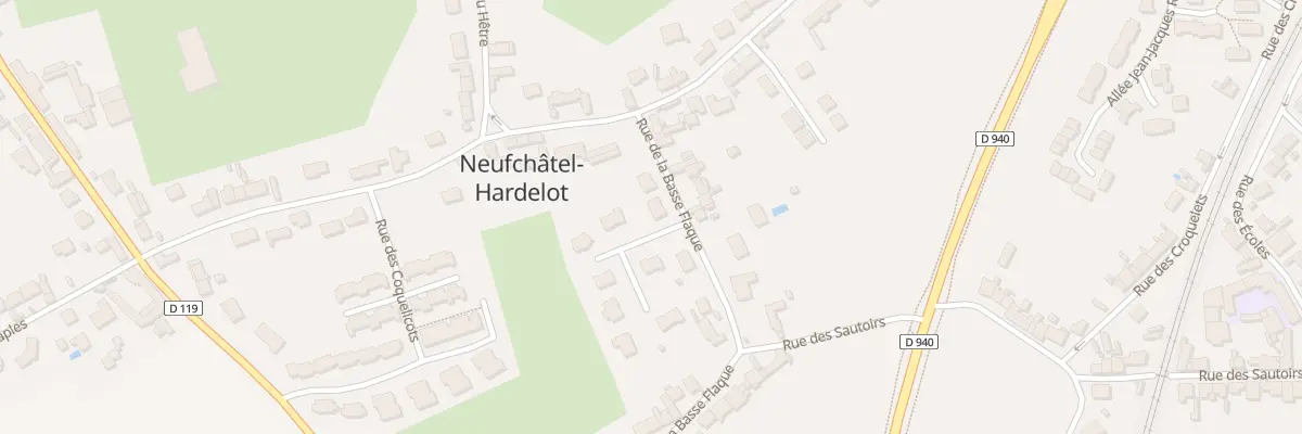 Plan du 138 Rue de la Basse Flaque à Neufchâtel-Hardelot