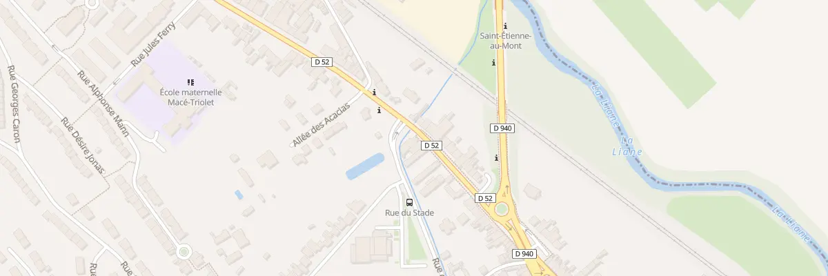 Plan du 60A Rue du Doc Brousse à Saint-Étienne-au-Mont