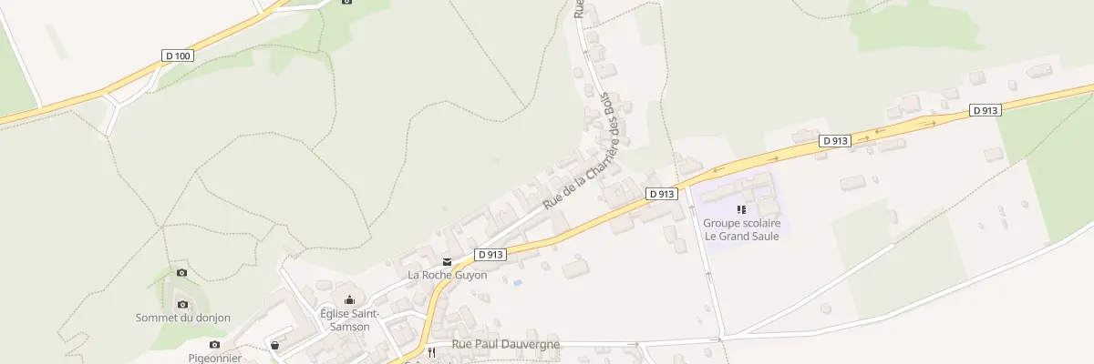 Plan du 11 Rue de la Charrière des Bois à La Roche-Guyon