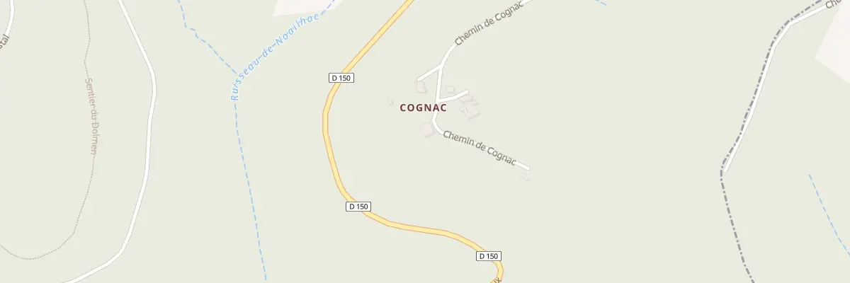Plan du 5179 Cognac à Noailhac