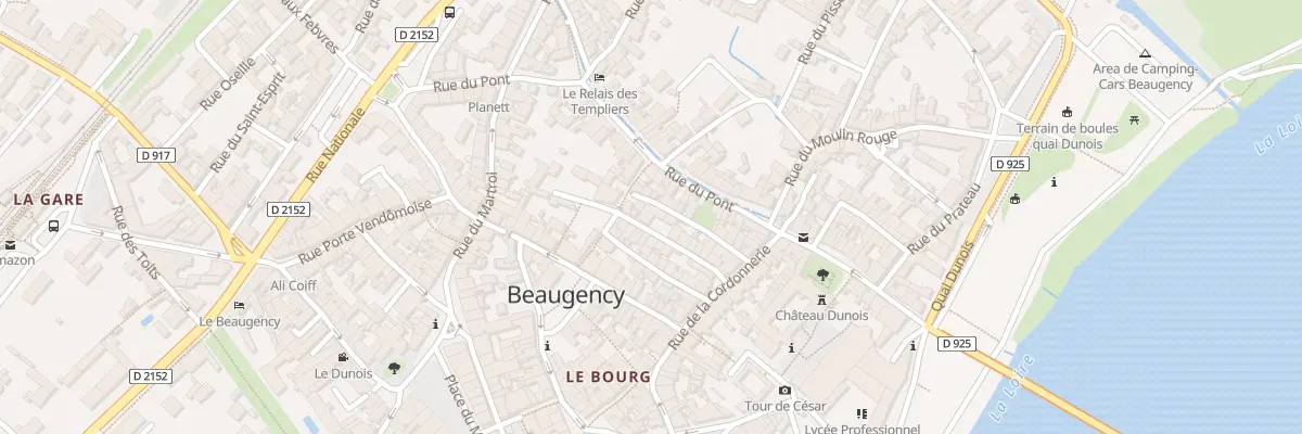 Plan du 12 Rue des Quatre Nations à Beaugency