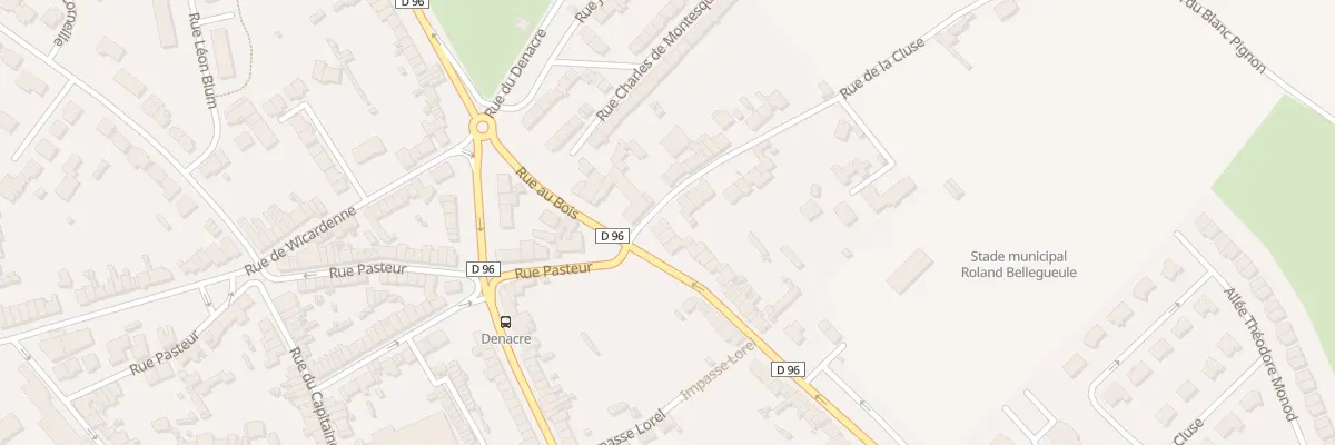 Plan du 2 Rue de la Cluse à Saint-Martin-Boulogne