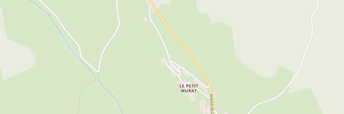 Plan du 32 Le Petit Murat à Bénévent-l’Abbaye