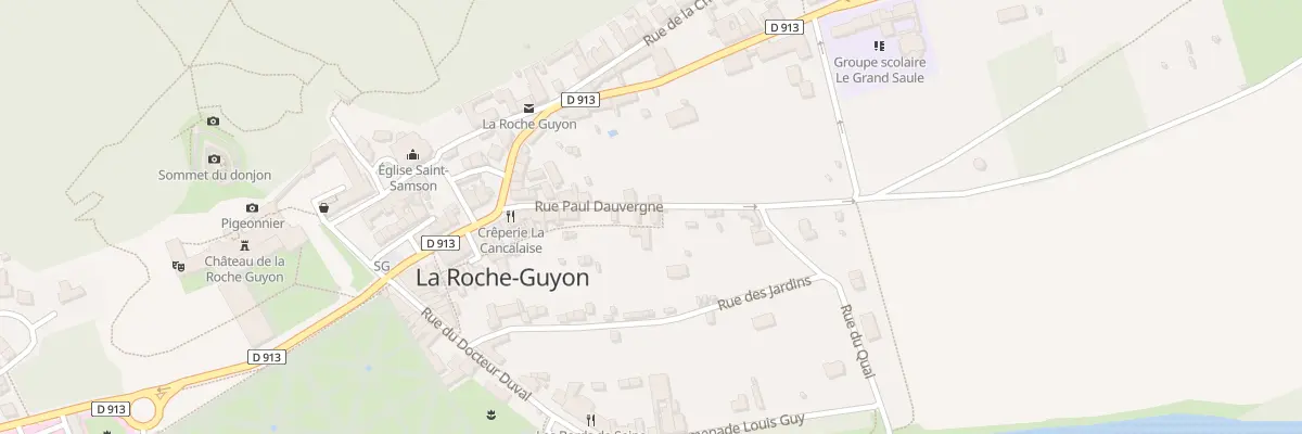 Plan du 14 Rue Paul Dauvergne à La Roche-Guyon