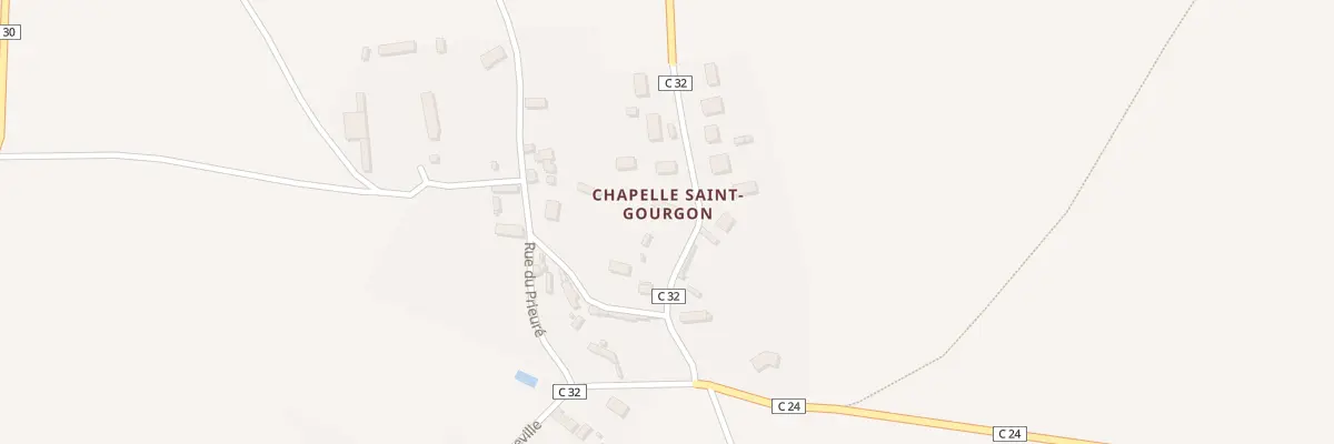 Plan du 9 Rue de la Chapelle à Longchamps