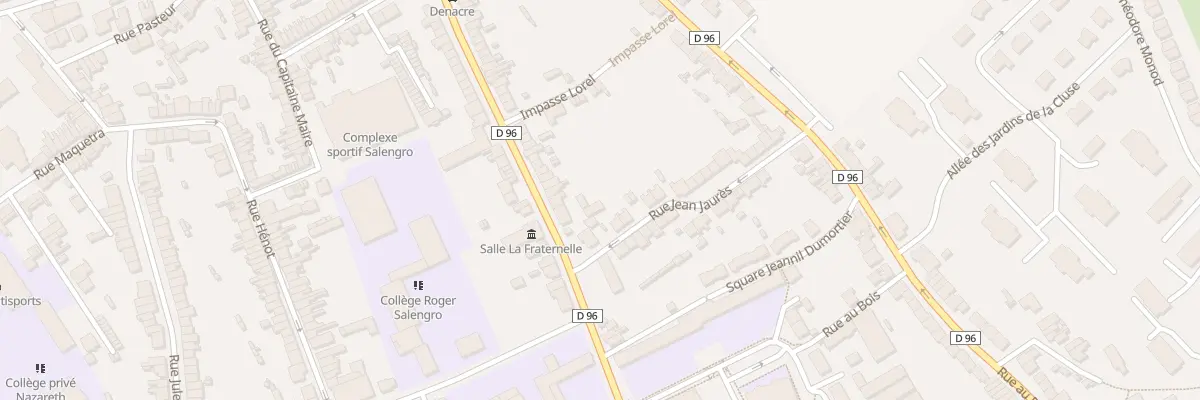 Plan du 40 Rue de la Colonne à Saint-Martin-Boulogne