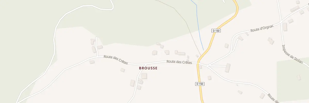 Plan du 5145 Brousse à Noailhac