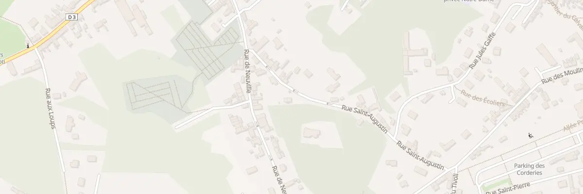 Plan du 6 Rue Saint Augustin à Saint-Valery-sur-Somme