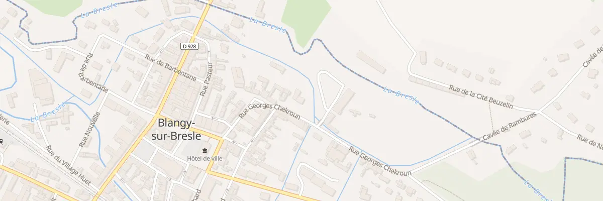 Plan du 27 Rue Chekroun à Blangy-sur-Bresle