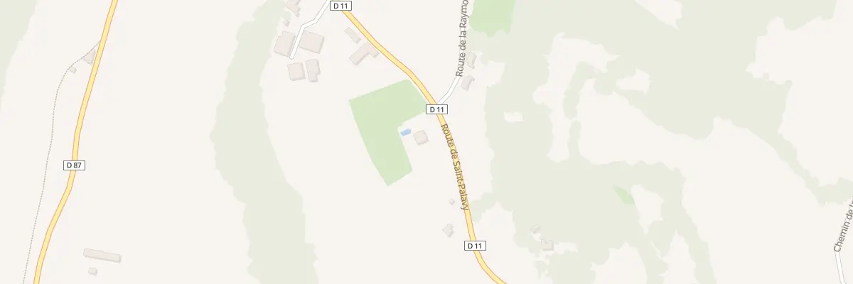 Plan du 5219F Champ de Montagnac à Cavagnac