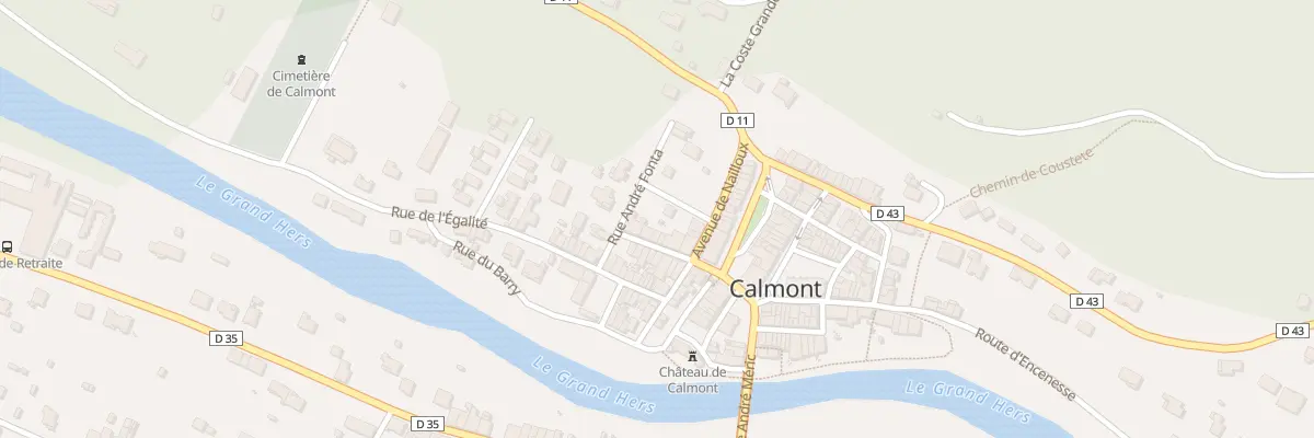 Plan du 8 Rue de la Briqueterie à Calmont