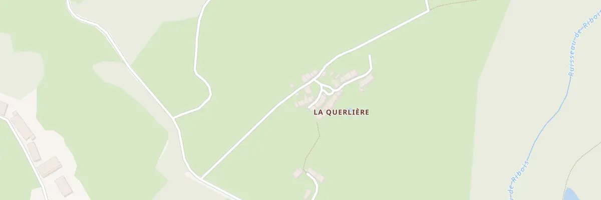 Plan du 6 La Querliere à Aulon
