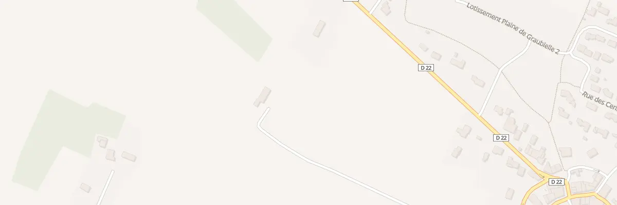 Plan du 62A Le Chateau à Roquesérière
