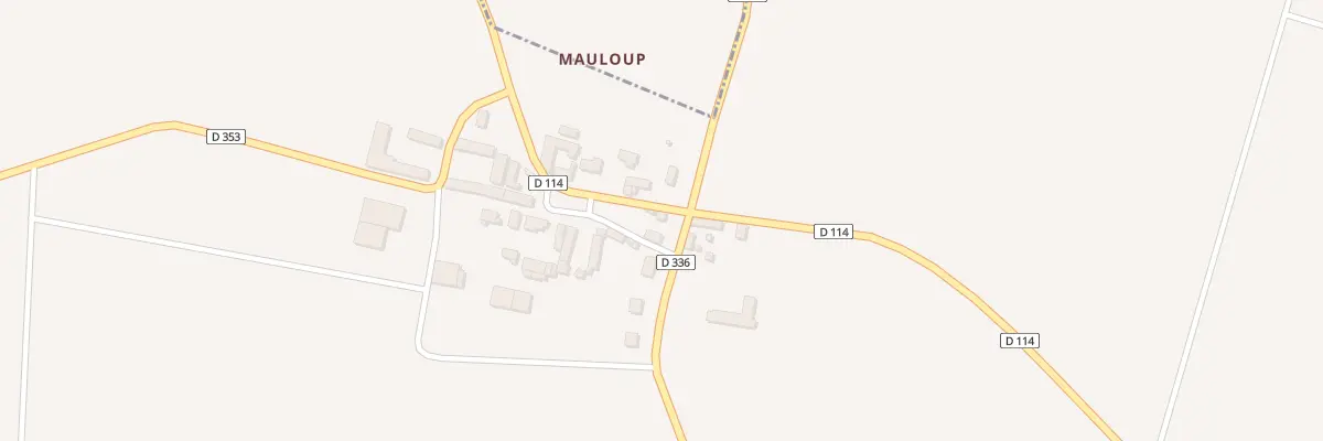 Plan du 2 Rue du Midi à Beauvilliers