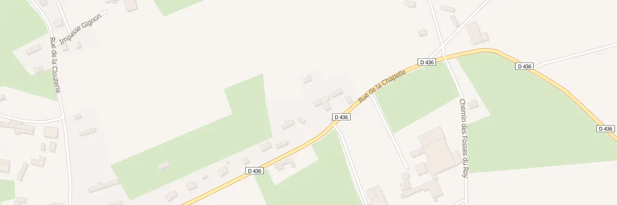 Plan du 9 Rue de la Chapelle à Ronchois