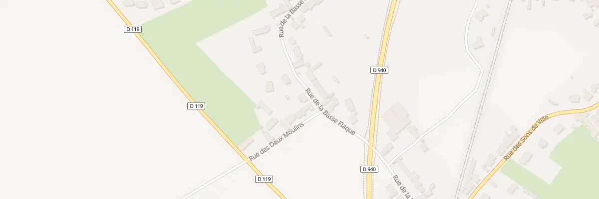 Plan du 62 Rue de la Basse Flaque à Neufchâtel-Hardelot