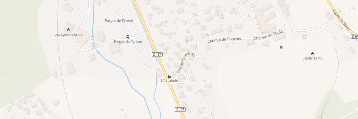 Plan du 3 Cité de l’Accalmie à Montgailhard