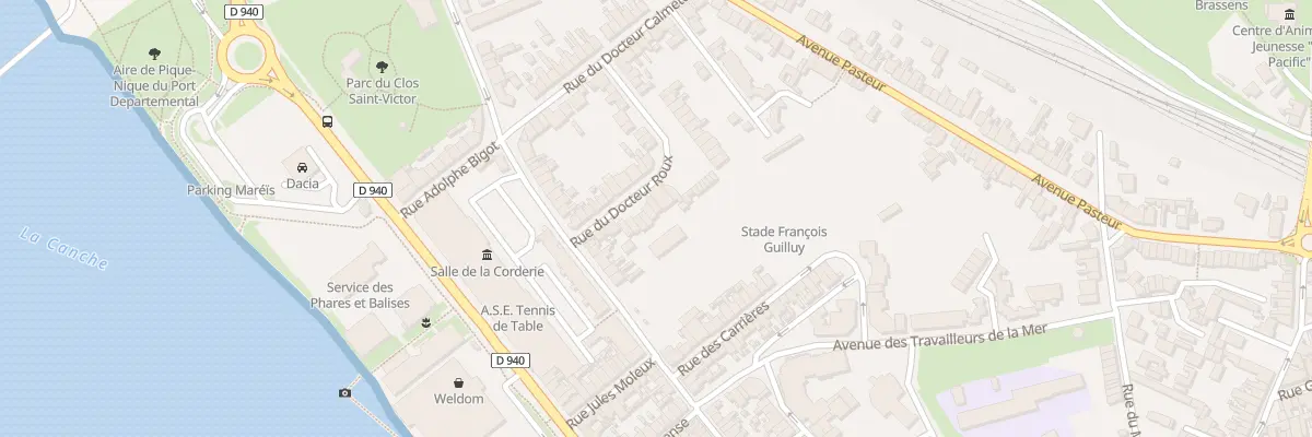 Plan du 16 Rue du Docteur Roux à Étaples