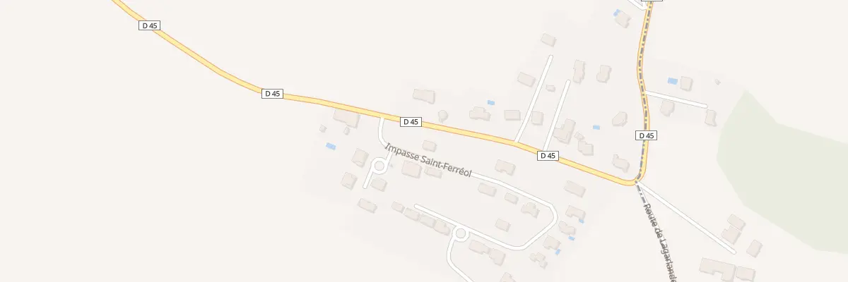 Plan du 1 Imp Saint-Ferréol à Bonrepos-Riquet