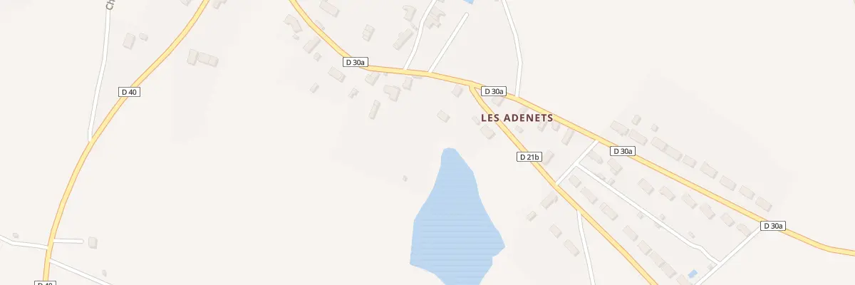 Plan du 5195 Les Adenets à Mosnay
