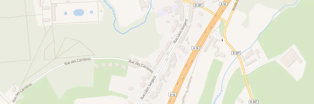 Plan du 26B Rue Leon Sergent à Wimille
