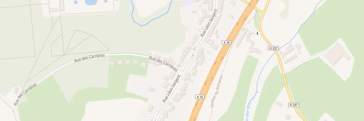 Plan du 34 Rue Leon Sergent à Wimille