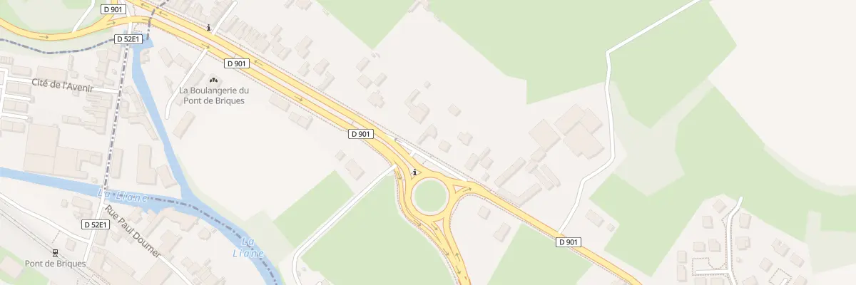 Plan du 77 Rte Nationale à Isques