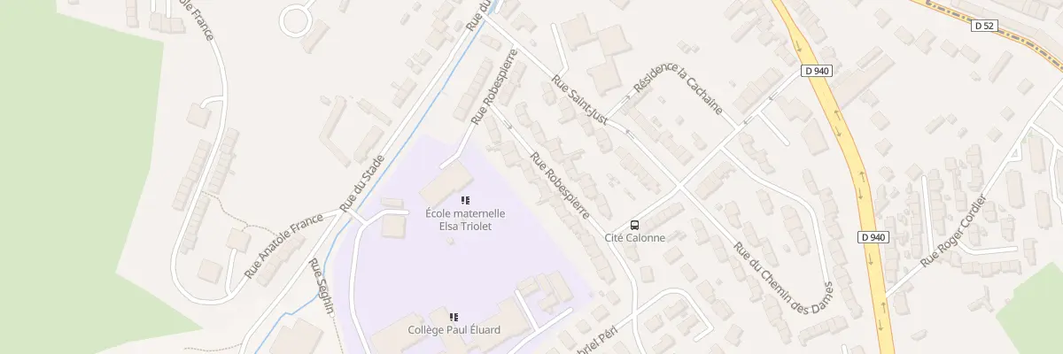 Plan du 26 Rue Robespierre à Saint-Étienne-au-Mont