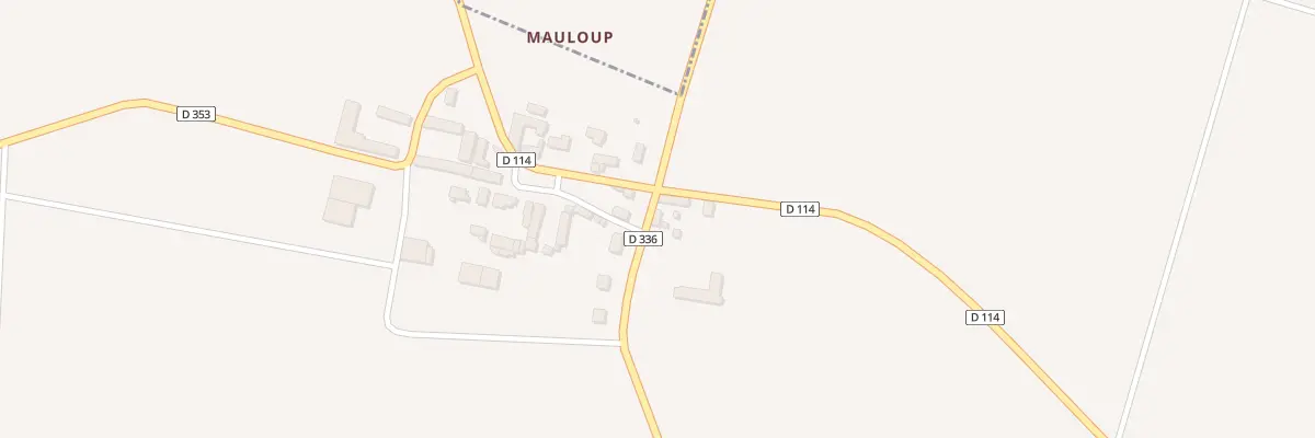 Plan du 3 Rue du Midi à Beauvilliers