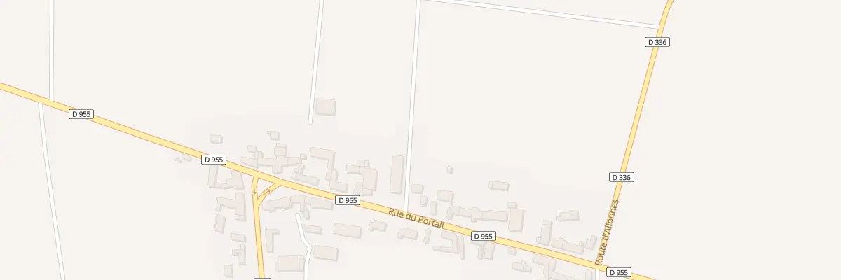 Plan du 19B Rue du Portail à Tournoisis