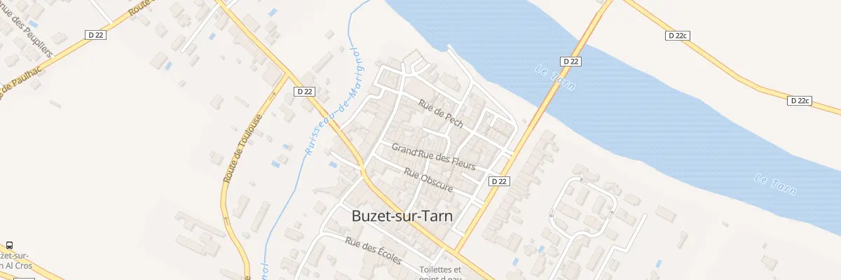 Plan du 18 Imp SAINT VINCENT DE PAUL à Buzet-sur-Tarn
