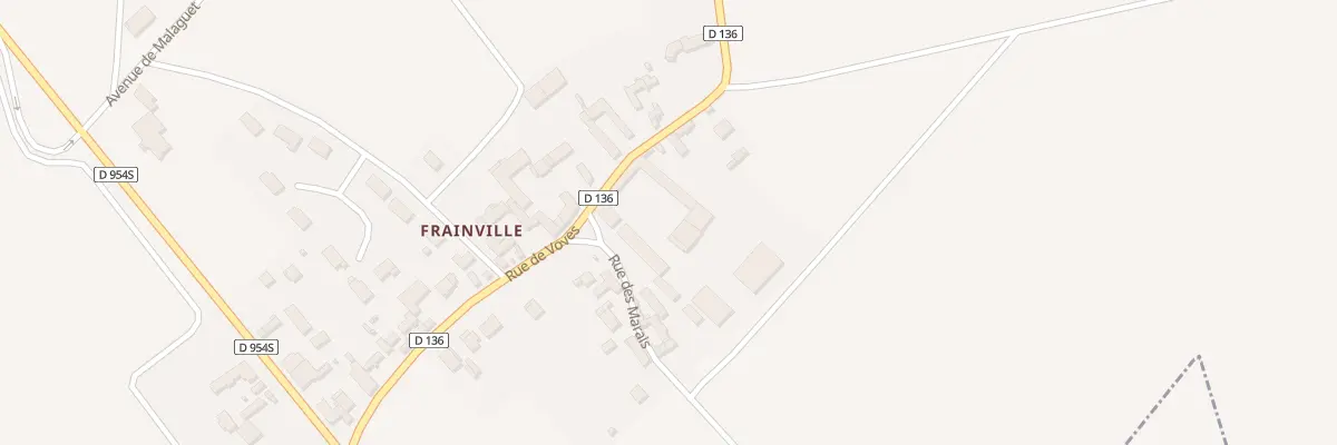 Plan du 1 Rue des Marais à Prunay-le-Gillon
