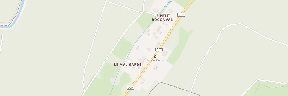 Plan du 41 Rue des Moulins à Amenucourt