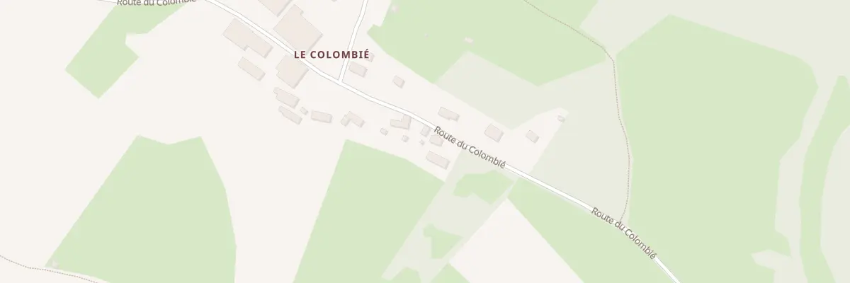 Plan du 5212 Le Colombie à Montvalent