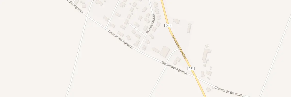 Plan du 1 Rue de l’Autan à Calmont