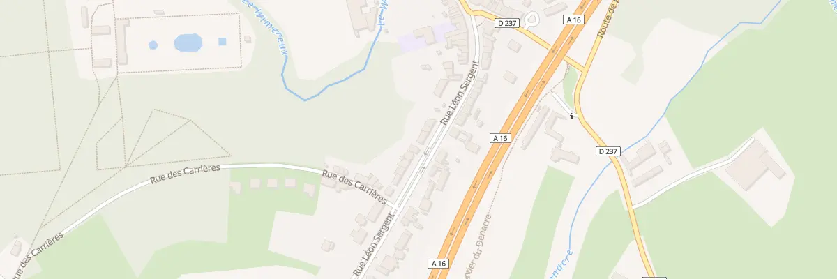 Plan du 26 Rue Leon Sergent à Wimille