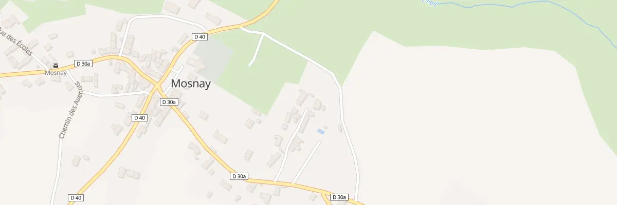 Plan du 15 Rue des Adenets à Mosnay
