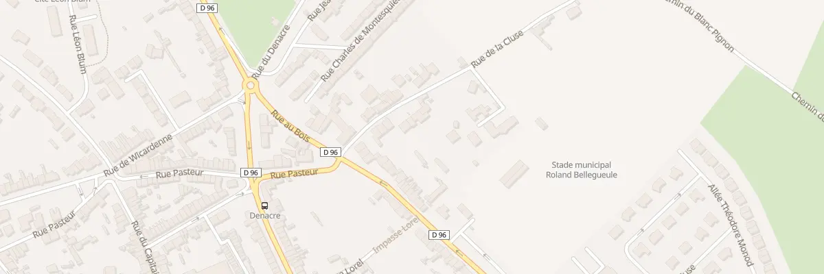 Plan du 10 Rue de la Cluse à Saint-Martin-Boulogne