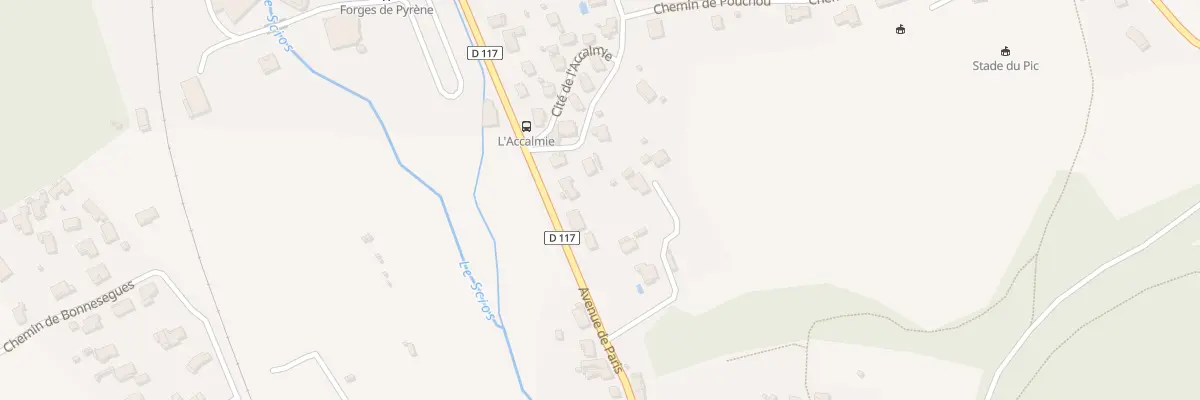 Plan du 25 Che du Caussou à Montgailhard