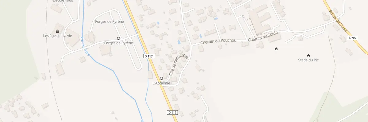 Plan du 7 Cité de l’Accalmie à Montgailhard